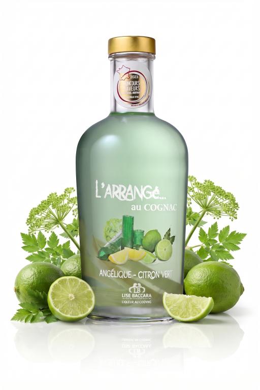 Angélique Citron Vert : découvrez un arrangé au cognac aux notes végétales et acidulées